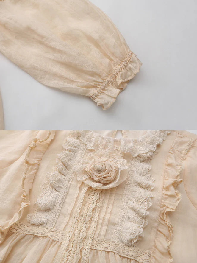 Vintage Rose Garden Blouse