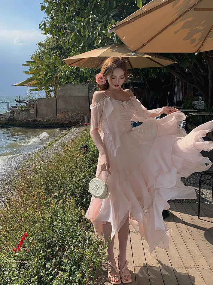 Flora's Fairy Feather Dress