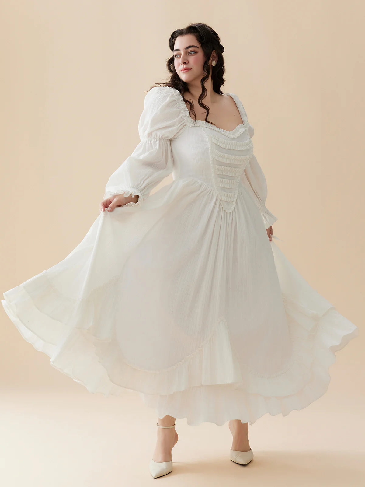 Timeless Romance Cotton Dress