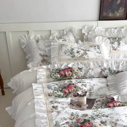 Royal Rose Cotton Bedding Set