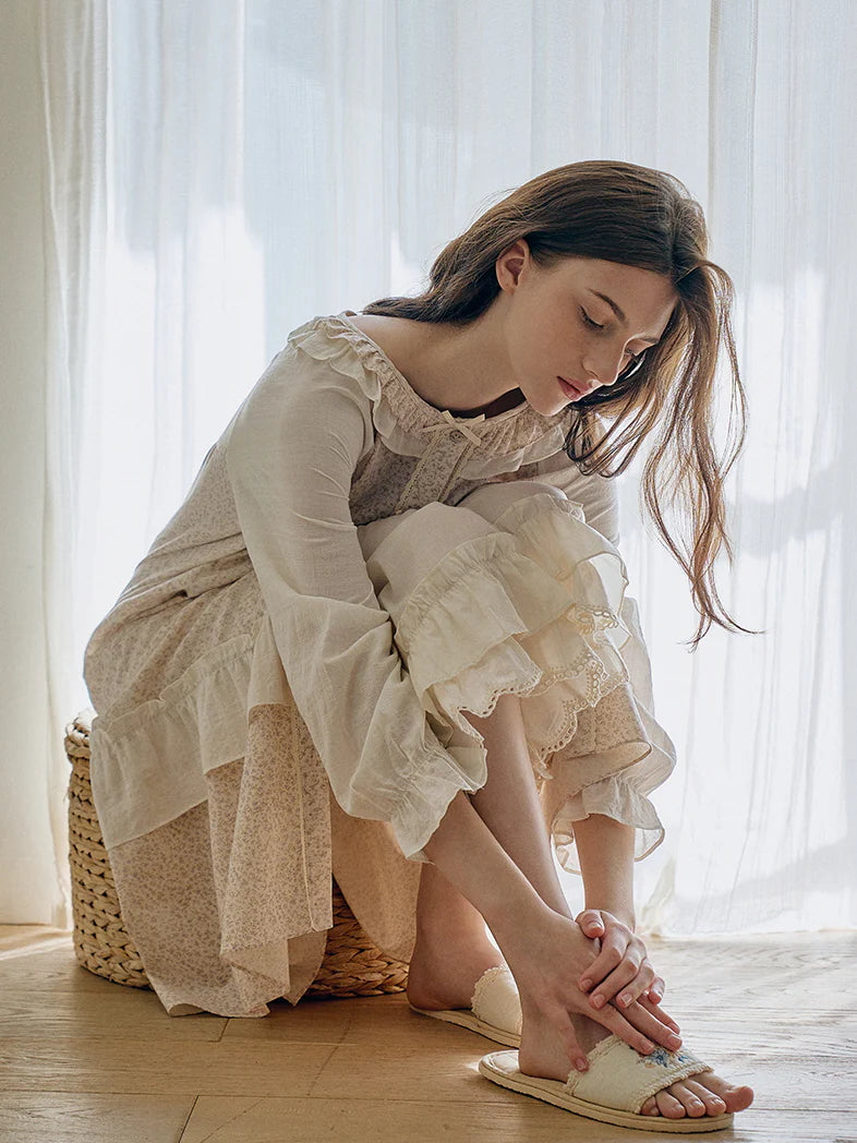 Dreamy Vintage Floral Nightgown