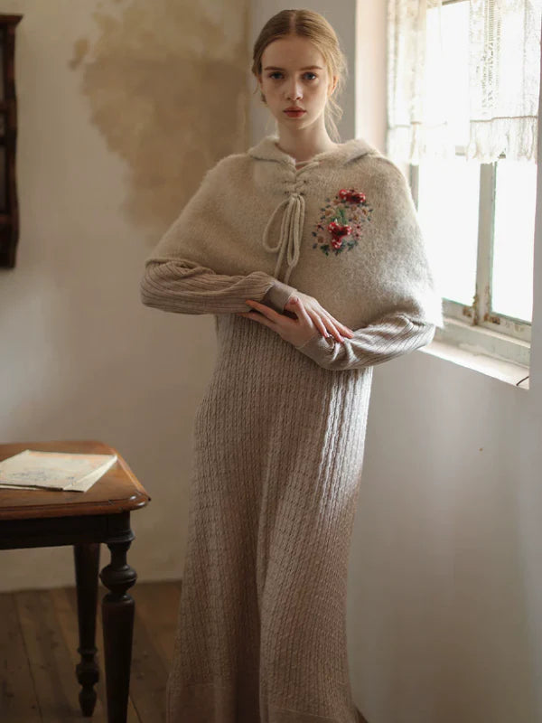 Enchanted Winter Blossom Dress