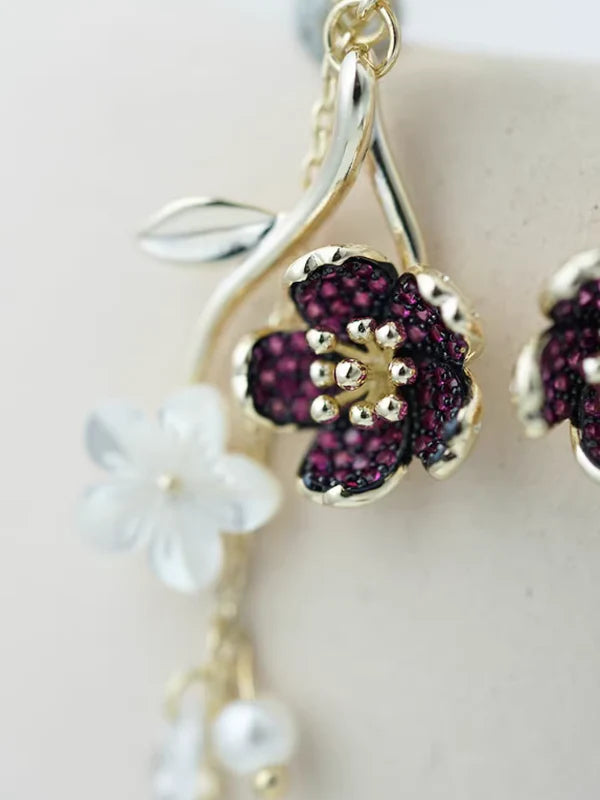 Flower Surgical Earrings
