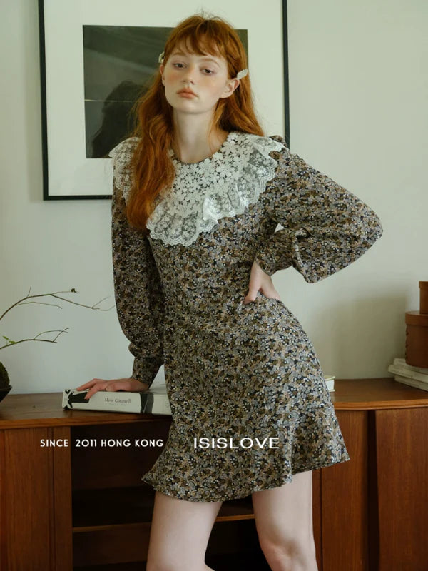 Blooming Lace Elegance Dress