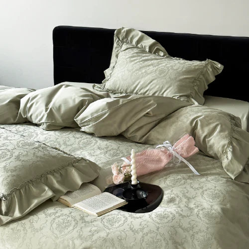 Royal Elegance Green Bedding Set