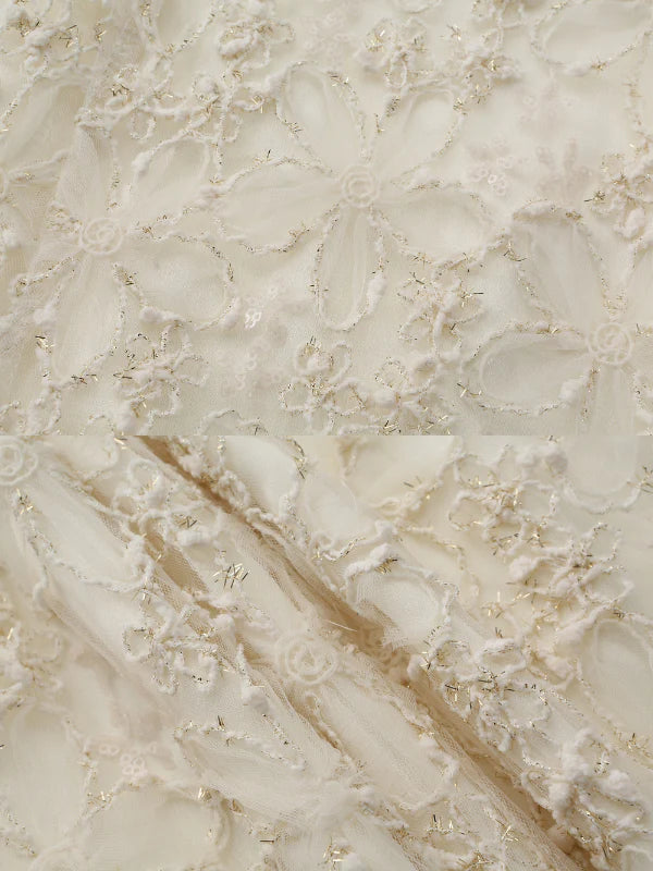 Ivory Lace Garden Waltz Dress