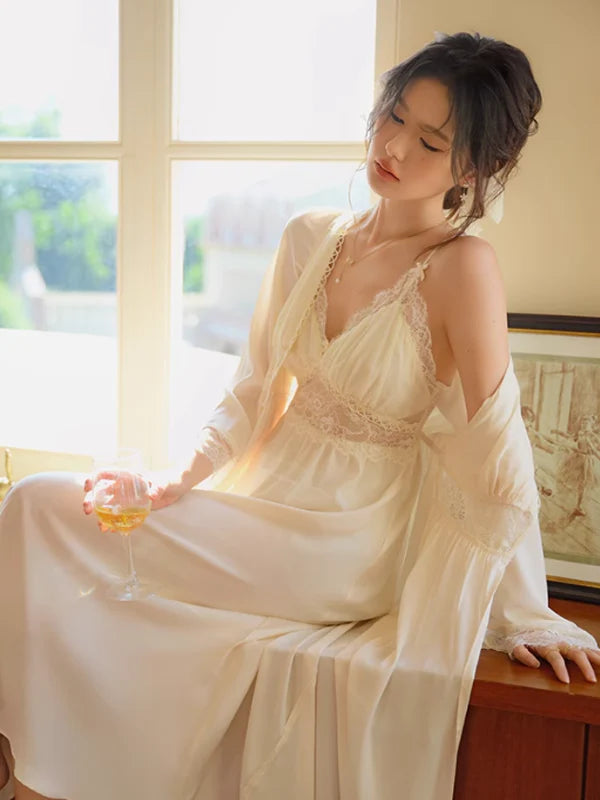 Sunlit Serenity Nightgown Set