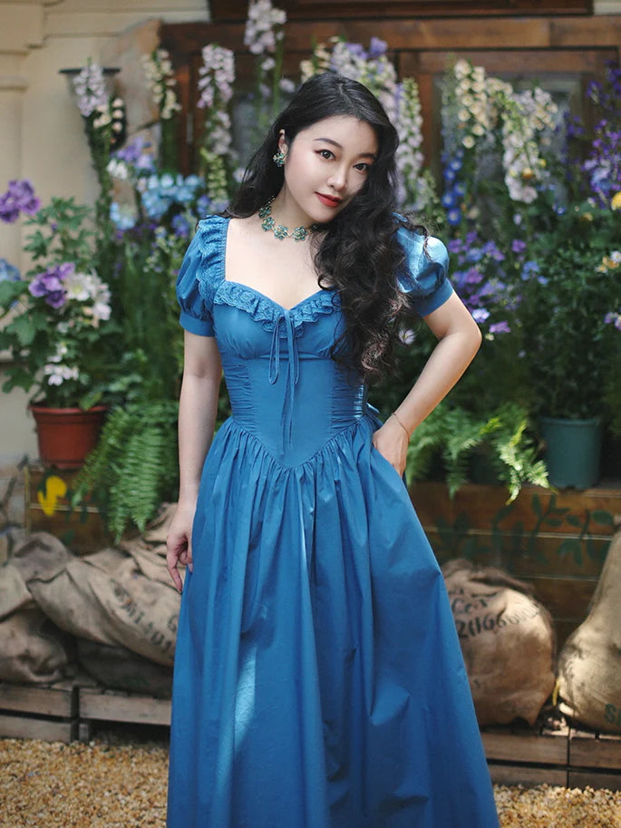 Enchanted Sapphire Princess Dress