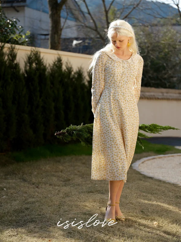 Dusk Blossom Elegy Dress