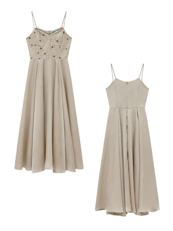 Embroidered Blossom Bodice Dress