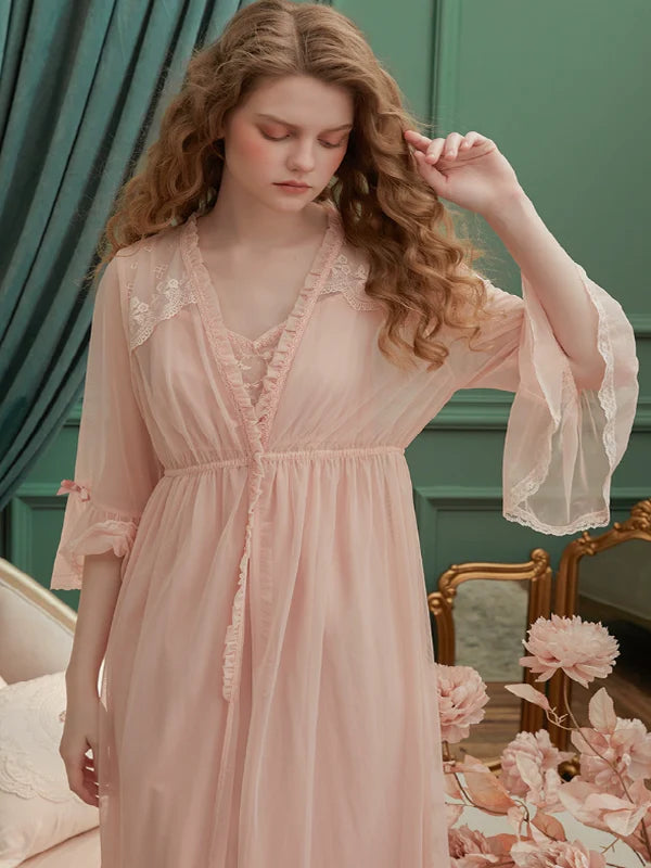 Lovely Pink Blossom Nightgown
