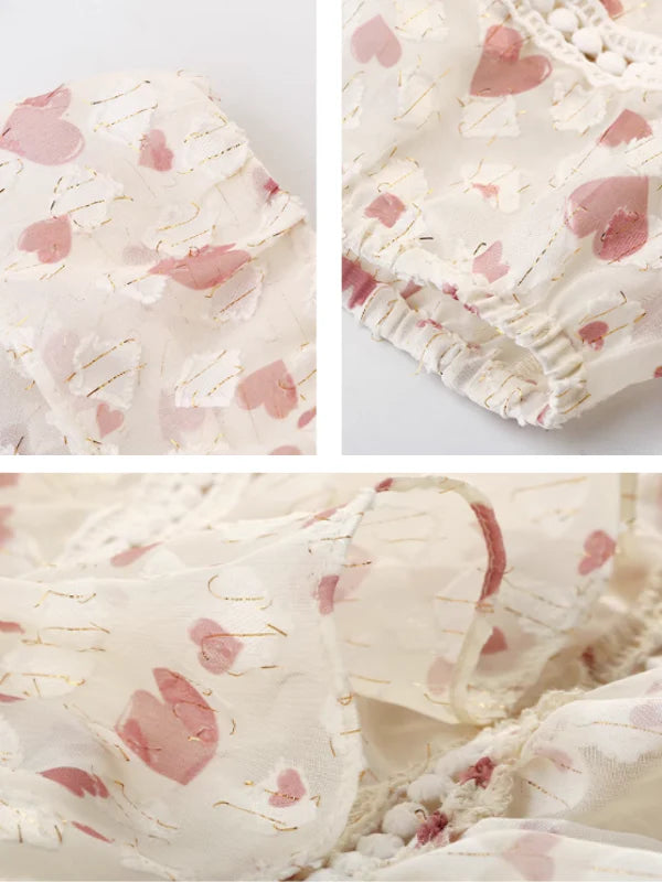 Sweetheart Whispers Chiffon Dress