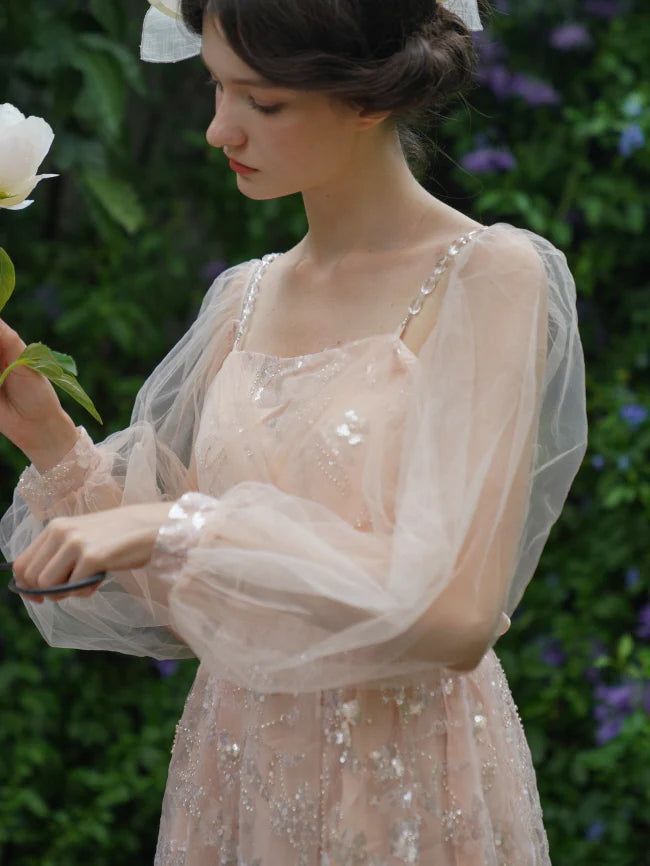 Blush Garden Glimmer Dress