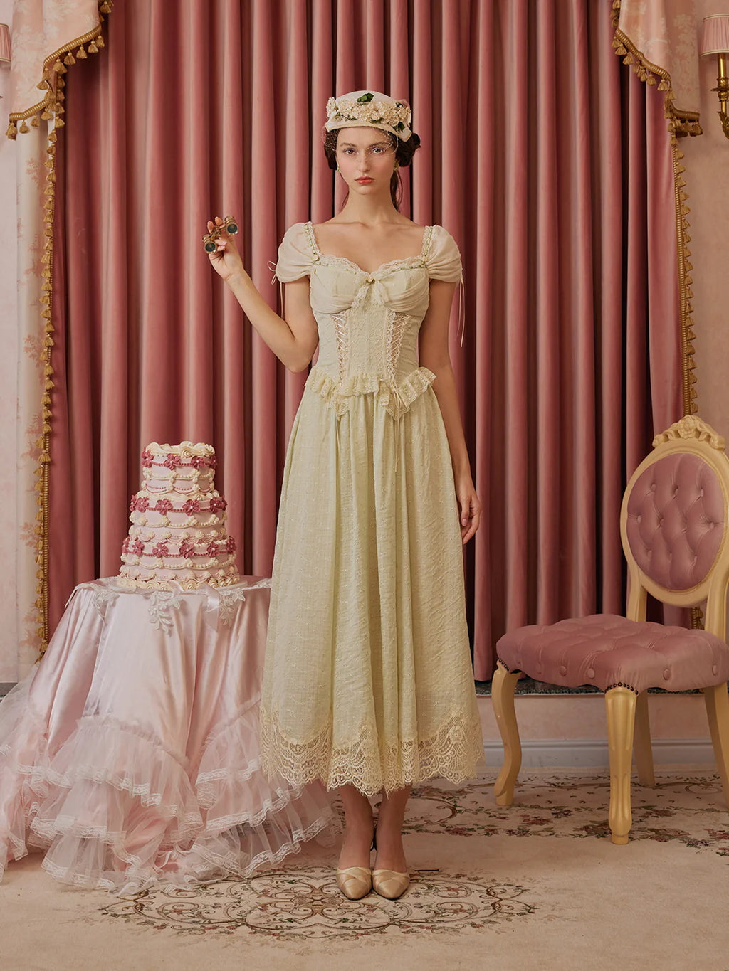 Emma's Graceful Garden Dress