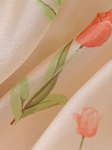 Elara's Tulip Garden Dress