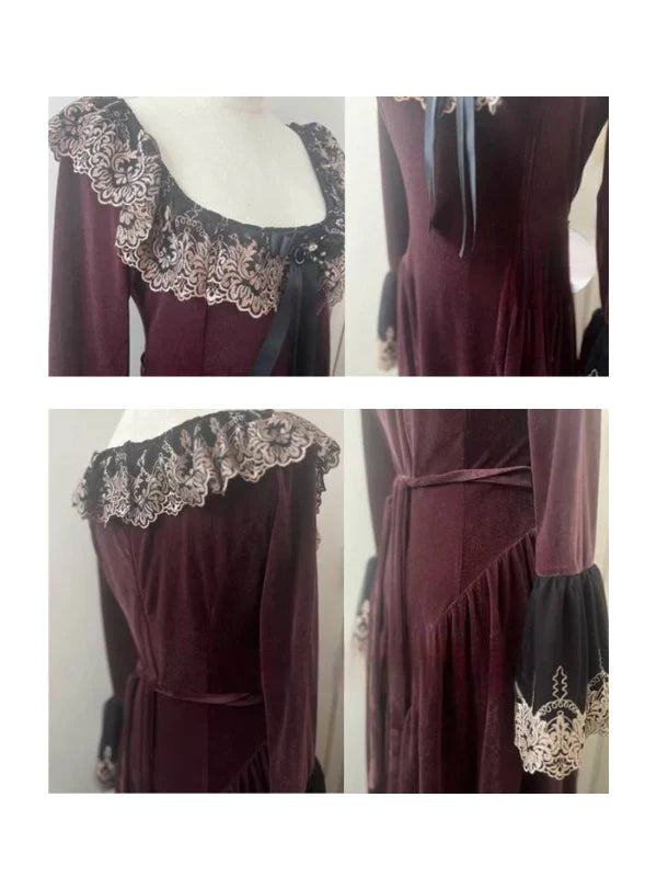 Royal Velvet Enchantment Dress