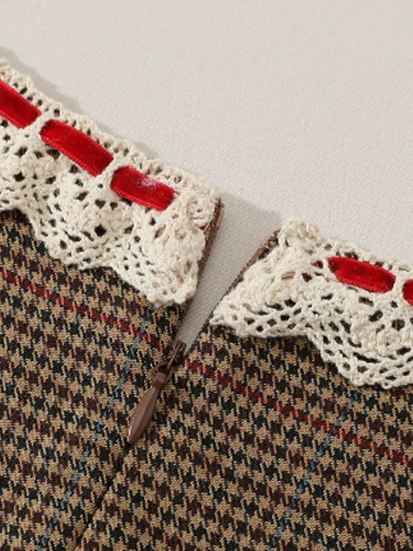 Vintage Lace Elegance Dress