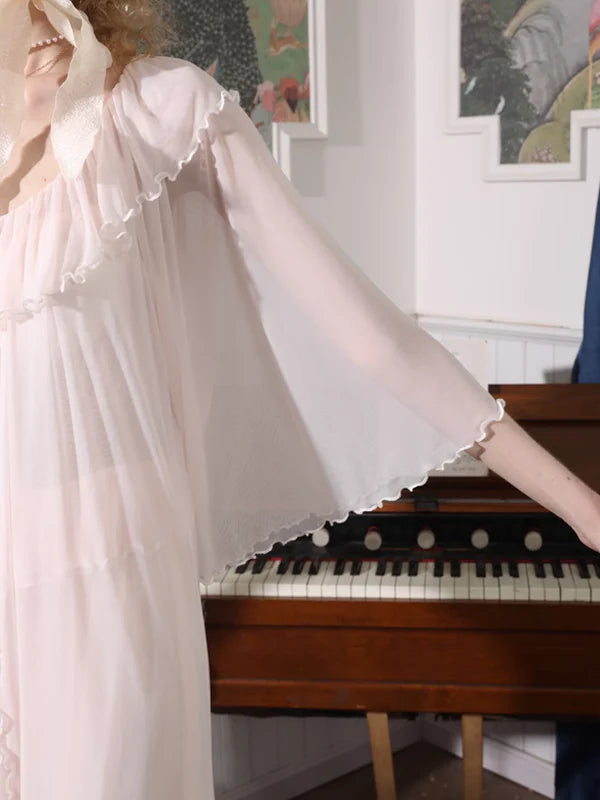 Light Pink Princess Frill Loungewear