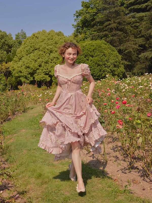 The Enchanted Walk in the Blossom Gown Dress