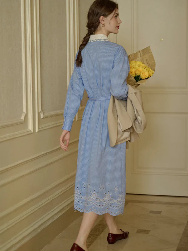 Spring Whispers Floral Dress