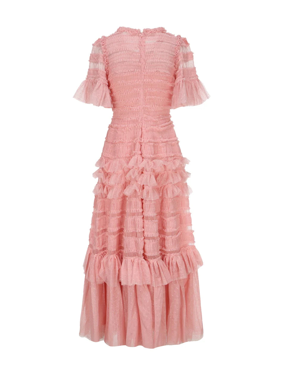 Rosewood Ruffle Tiered Dress