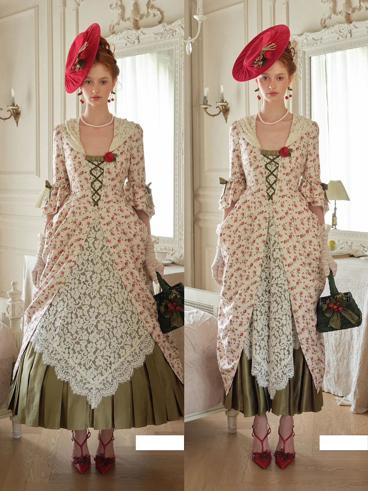 Vintage Garden Romance Dress