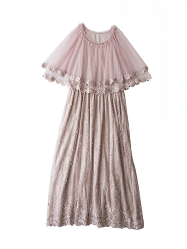 Serene Pink Elegance Dress