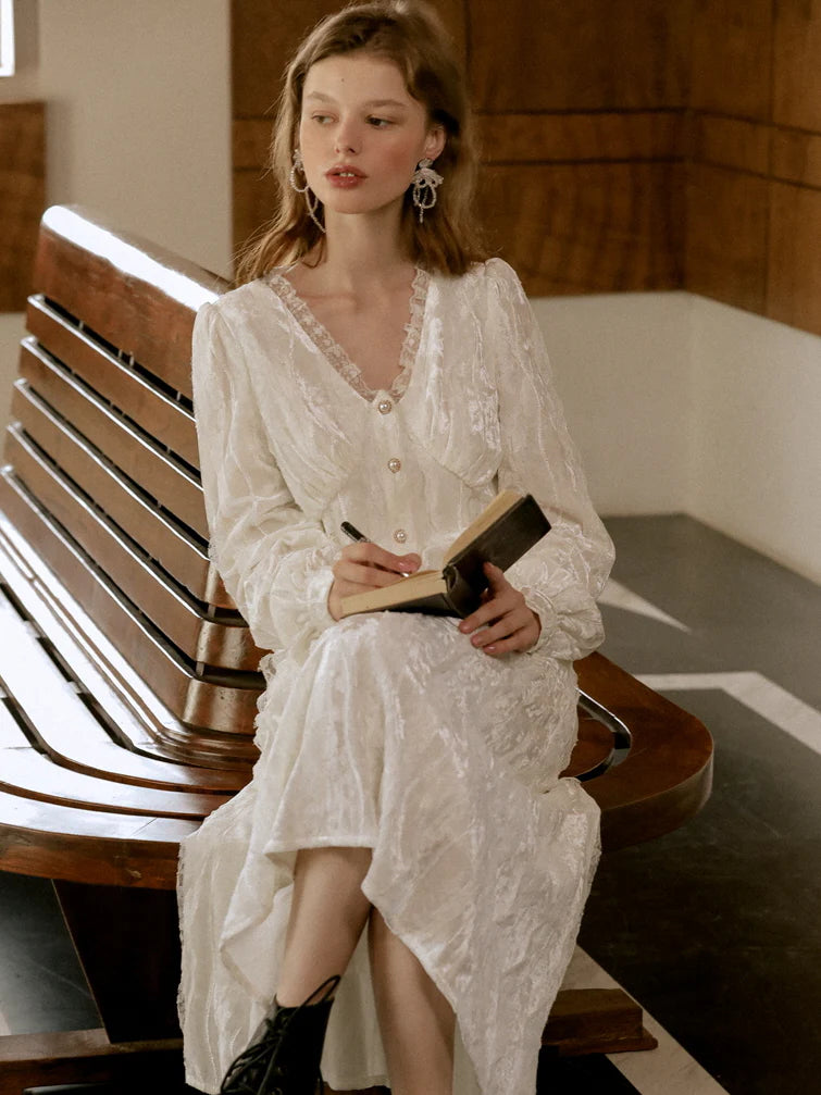 Ethereal Lace Wave Skirt