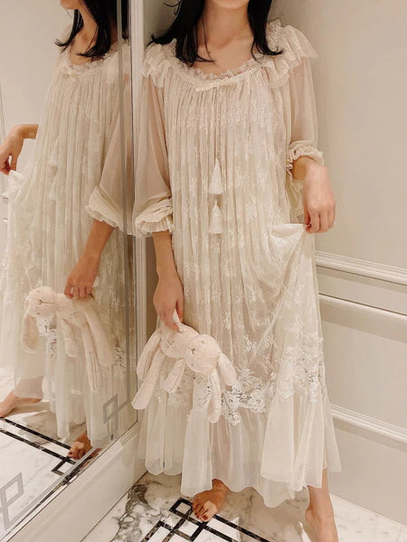 Elizabeth's Royal Lace Nightwear
