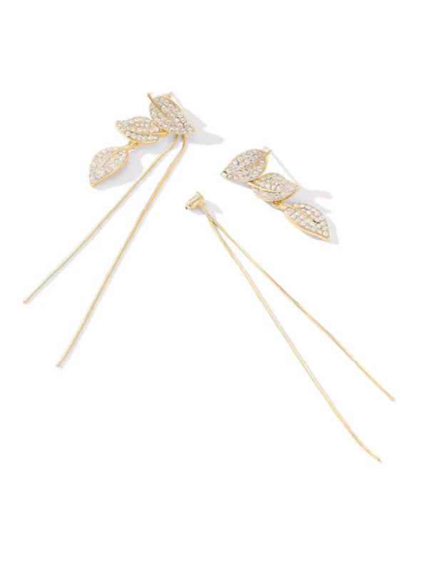 Forest Leaf Surgical Earrings