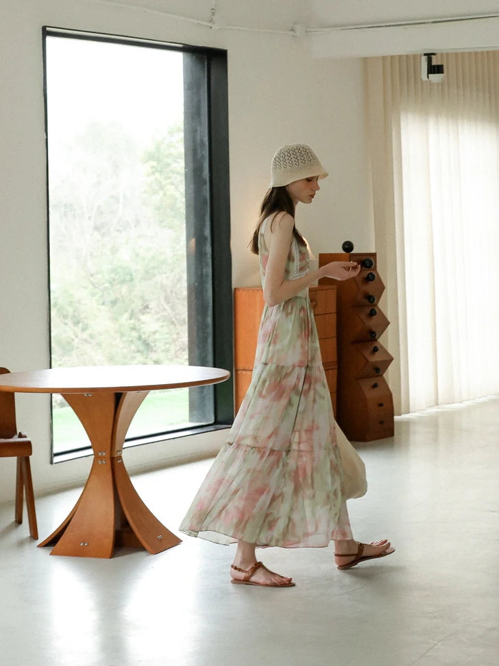 Amelia's Elegant Vacation Dress