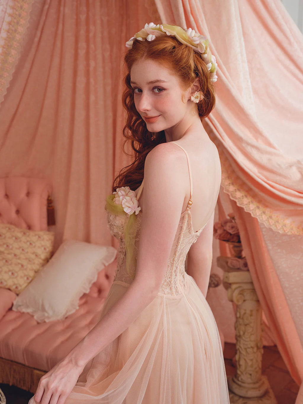 Blossom Reverie Princess Gown