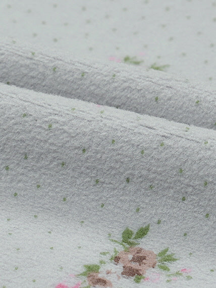 Fleece Rosebud Pajama Set