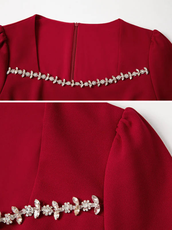 Midnight Velvet Lace Maxi Dress