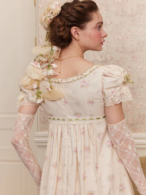 The Ivory Flower Dress's Wait