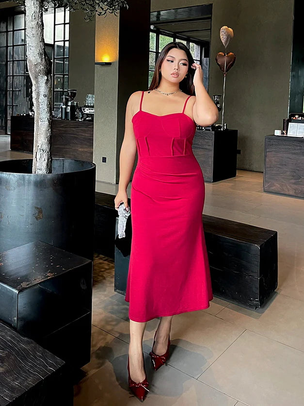 Scarlet Hourglass Fit Dress