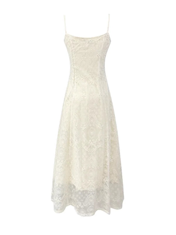 Ella's Ivory Whisper Dress