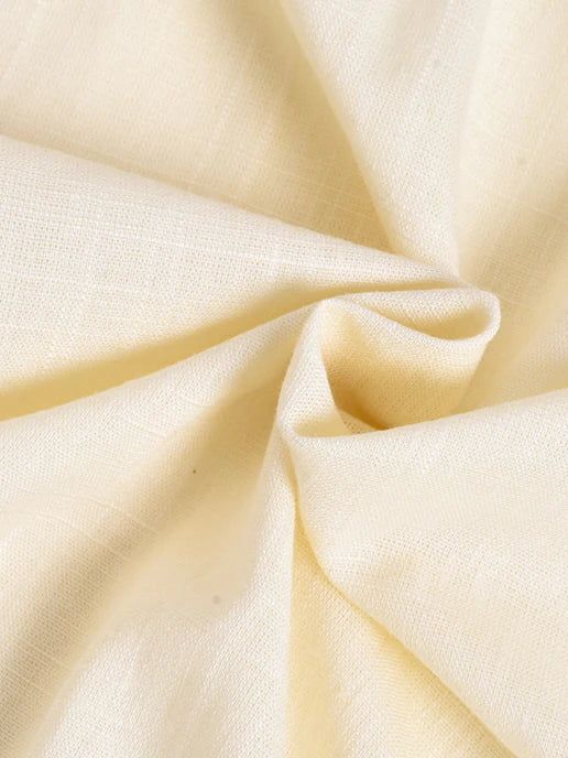 Heavenly Garden Retro Embroidery Linen Dress