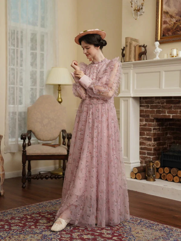 Whispering Garden Fairy Ruffle Dress