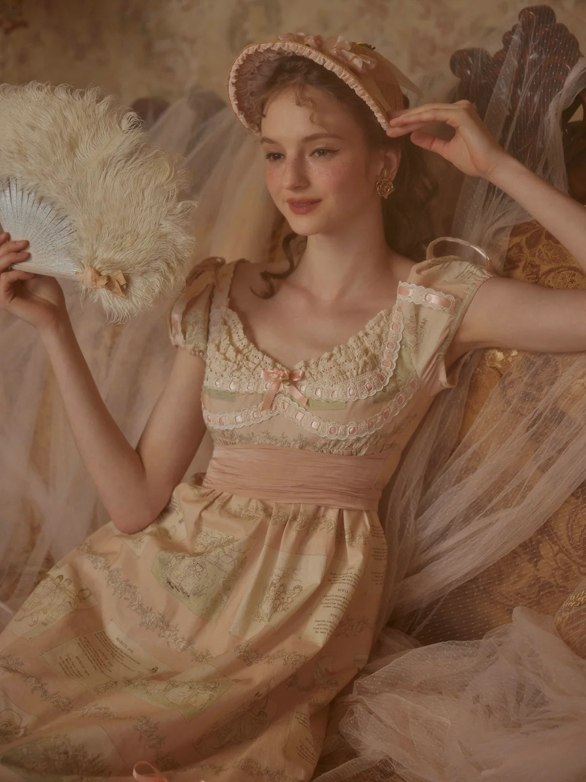 Blush Storybook Lace Dress