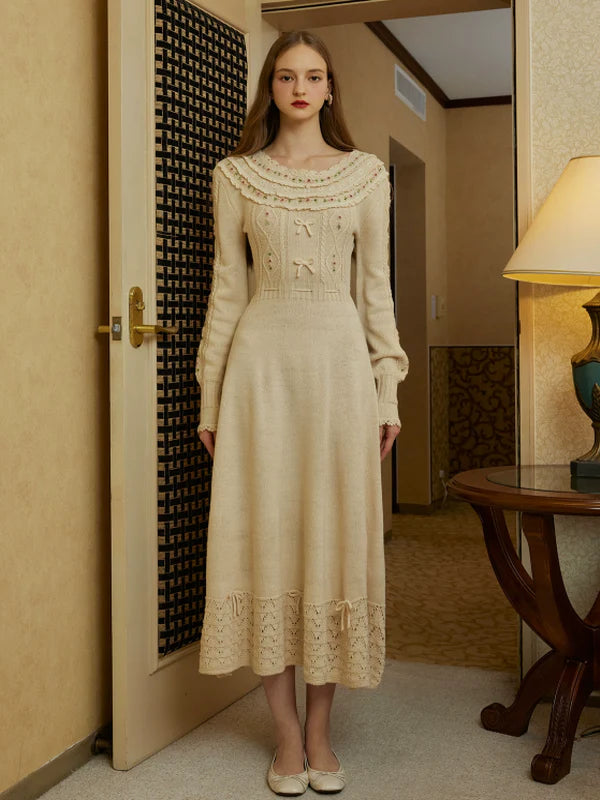 Fairytales in Bloom Knit Dress