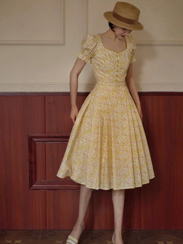 Dollhouse Dream Yellow Dress