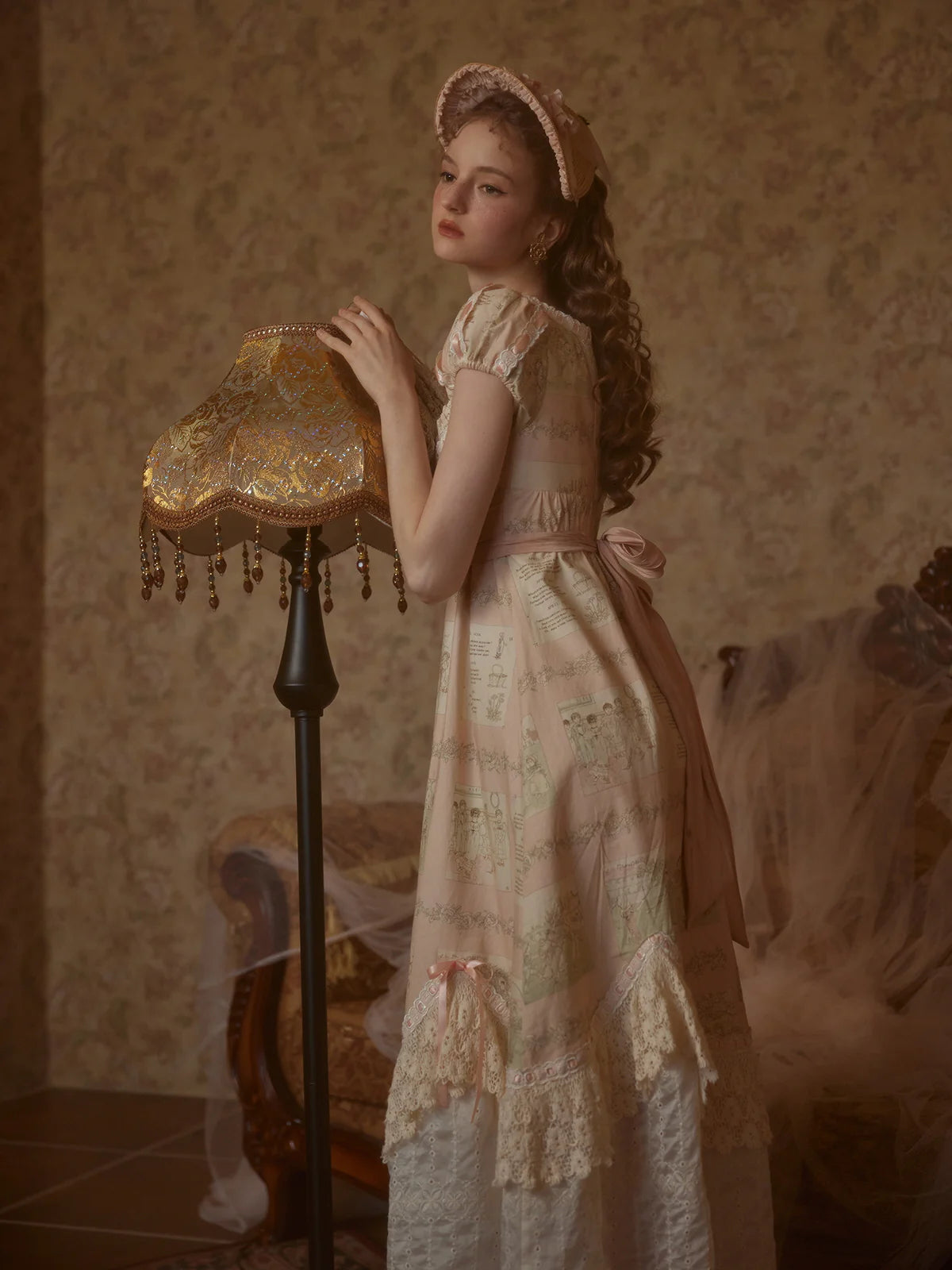 Blush Storybook Lace Dress