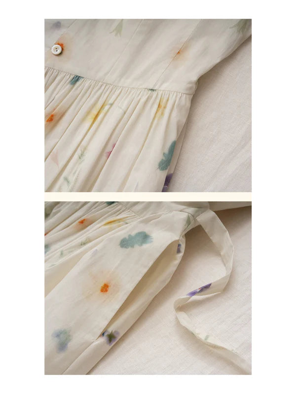 Floral Meadow Cotton Dress