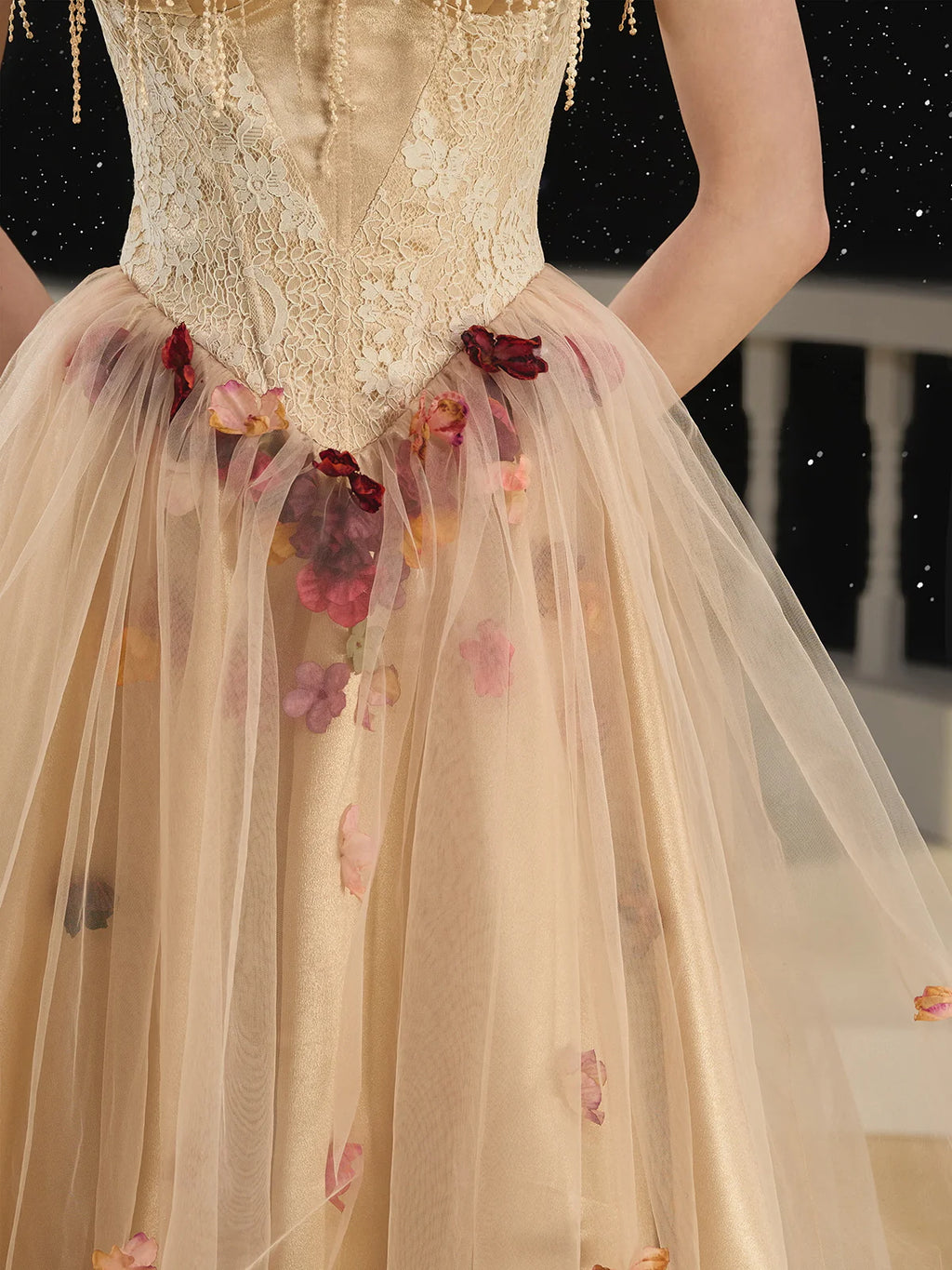 Romantic Bloom Fairy Corset Dress