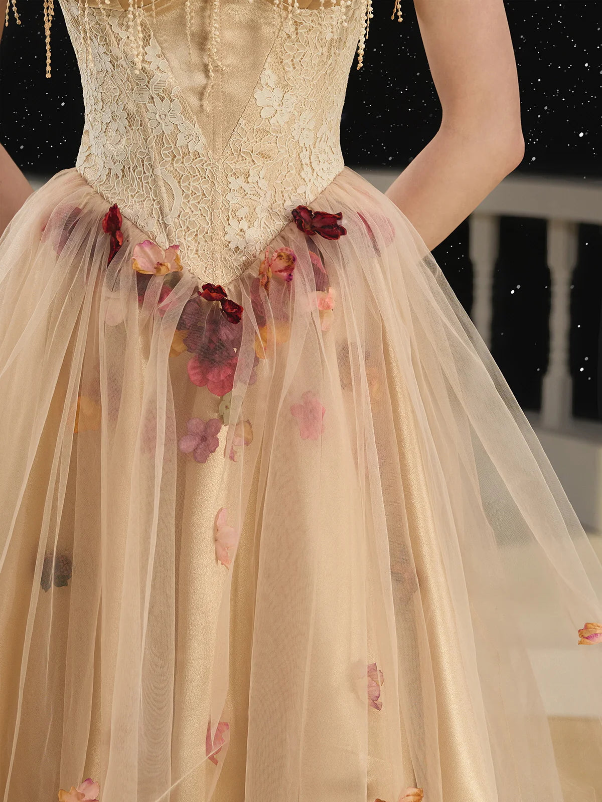 Romantic Bloom Fairy Corset Dress