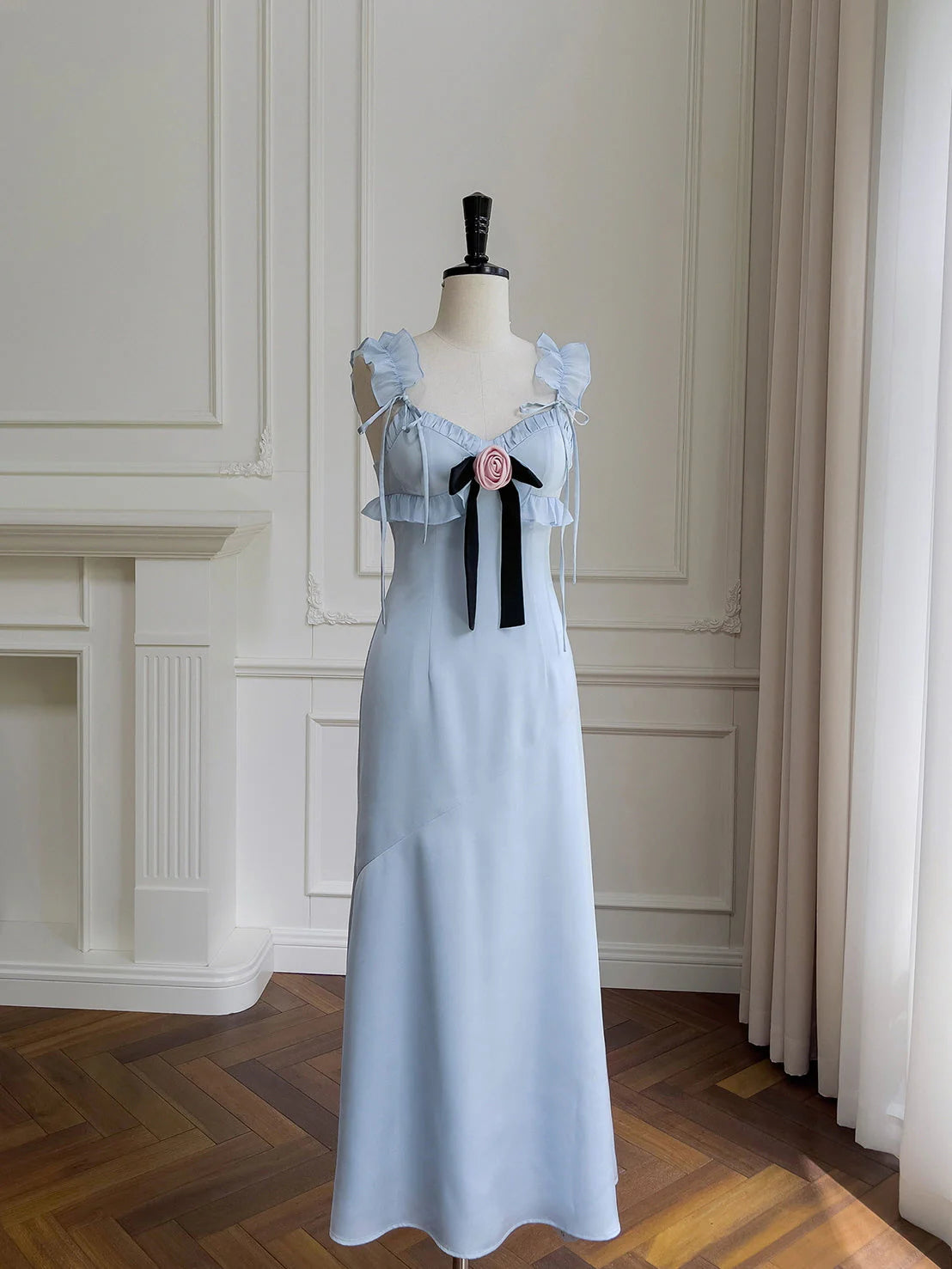 Floral Romance Bowknot Gown