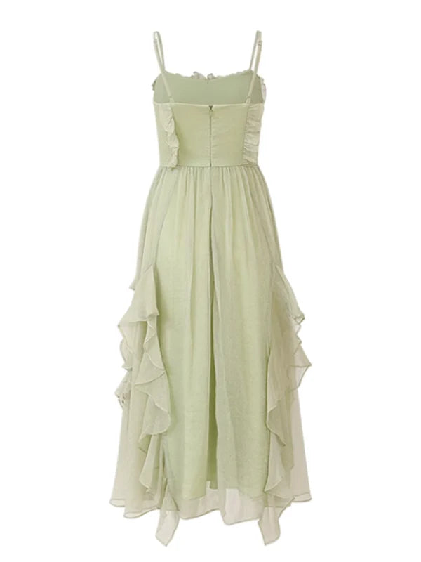 Forest Fairy Light Green Dress