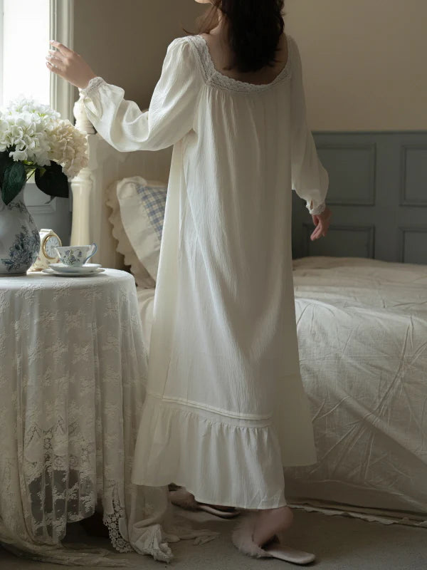 Pearl Lace Vintage Nightgown