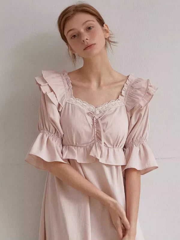 Pink Dream Ruffle Sleepwear